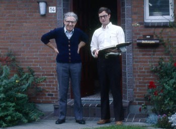 Herman Reese and Norman Hellmers in Elsdorf.