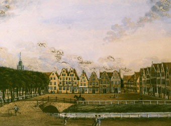 Friedrichstadt, Schleswig-Holstein, circa 1847.