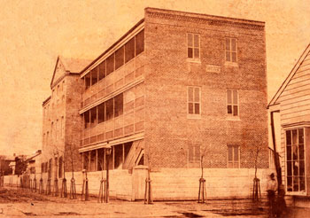 St. Joseph German Orphan Asylum, ca 1856.