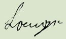 Signature of Friedrich Lange.