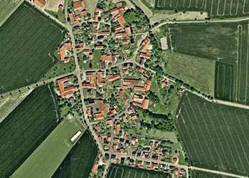 Google maps view of Ortshausen.