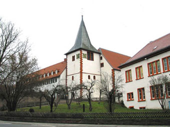 The church in Höchst im Odenwald.