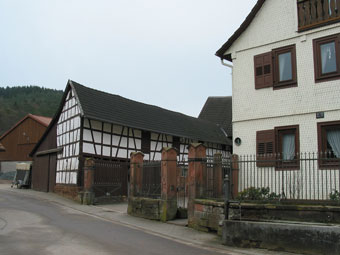 Houses in Dusenbach.