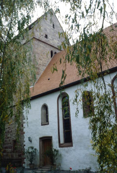 The Protestant church in Reichenbach.