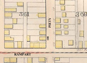 Detail from 1883 Robinson Map, Plate 20.