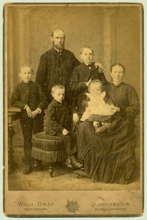 Family of Gerhard and Katharine Korfhage Landwehr.