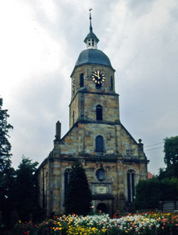 The Evangelical Reformed Church in Bentheim.