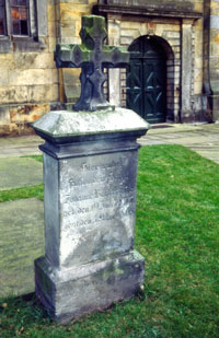 Tombstone of Johanna Bertha Feige.