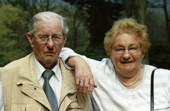 Karl-Ernst Kaiser and Gertrud in 2008.