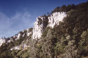 Bluffs along the Mississippi